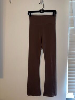 Love Tree Brand New Brown Boot-Cut High-Waist Flare Lounge Pants Medium NWOT